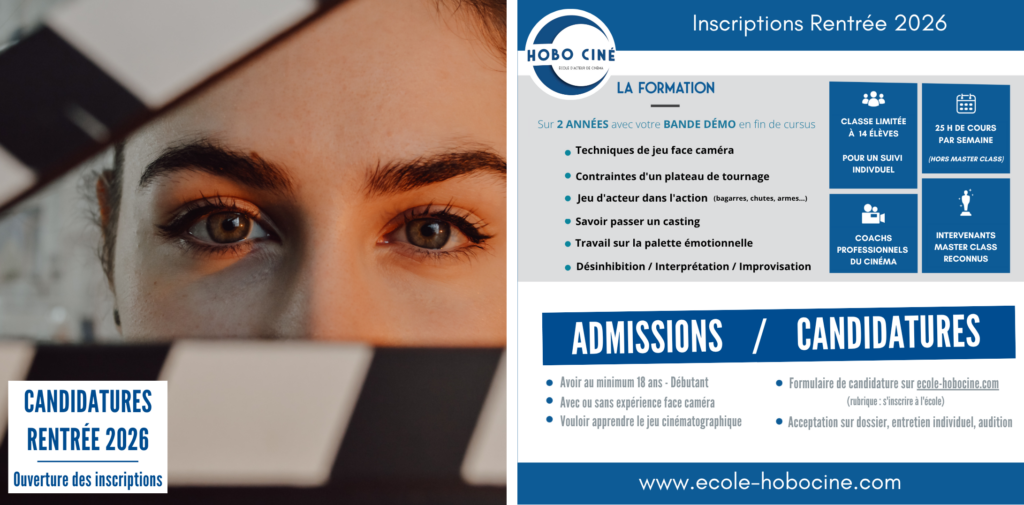 inscription formation acteur cinema