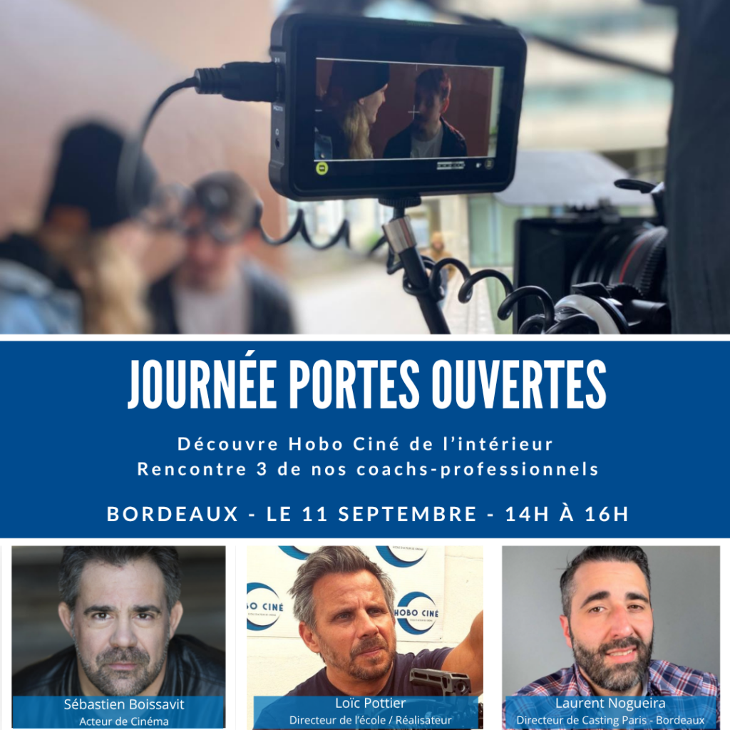 portes ouvertes ecole acteur cinema - hobo ciné